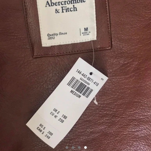 Brown sherpa/teddy jacket - Picture 3 of 4